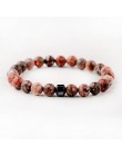 OIQUEI 2019 pulsera hombre Cylinder hematyt bransoletki dla mężczyzn klasyczne natura bransoletki z koralików kamiennych i brans