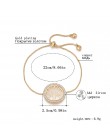 2018 nowy pulseira mujer moda jasny kryształ złoty Charm bransoletki bransoletki dla kobiet drzewo życia regulowana bransoletka 