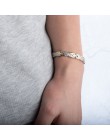 Vinterly Health bransoletka energetyczna męski krzyż bransoletka magnetyczna ze stali nierdzewnej mężczyźni złoty kolor Chain Li