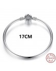 Luksusowe oryginalny 100% 925 srebrny łańcuszek żmijka łańcuch bransoletka Bangle dla kobiet autentyczne urok biżuteria Pulseira