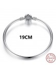 Luksusowe oryginalny 100% 925 srebrny łańcuszek żmijka łańcuch bransoletka Bangle dla kobiet autentyczne urok biżuteria Pulseira