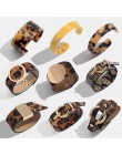 Flatfoosie Fashion ZA Leopard bransoletki dla kobiet Boho guzik o złotym kolorze skórzana bransoletka w stylu vintage świąteczna