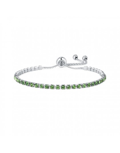 UMODE 4 kolory moda cyrkonia bransoletka tenisowa i Bangles dla kobiet prezenty nowa luksusowa opaska Voor Vrouwen Bijoux UB0124