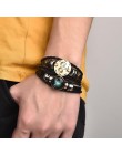 2 sztuk/zestaw 12 konstelacji bransoletki Luminous Charm bransoletka skórzana zodiak horoskop pleciona bransoletka mężczyźni kob