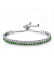 UMODE 4 kolory moda cyrkonia bransoletka tenisowa i Bangles dla kobiet prezenty nowa luksusowa opaska Voor Vrouwen Bijoux UB0124