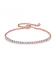 UMODE 4 kolory moda cyrkonia bransoletka tenisowa i Bangles dla kobiet prezenty nowa luksusowa opaska Voor Vrouwen Bijoux UB0124