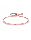 UMODE 4 kolory moda cyrkonia bransoletka tenisowa i Bangles dla kobiet prezenty nowa luksusowa opaska Voor Vrouwen Bijoux UB0124