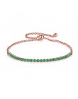 UMODE 4 kolory moda cyrkonia bransoletka tenisowa i Bangles dla kobiet prezenty nowa luksusowa opaska Voor Vrouwen Bijoux UB0124