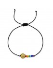 ZMZY śliczne bransoletki z koralików układanie wiosna Rainbow bransoletka wisiorek Boho Handmade modna biżuteria na prezent cien