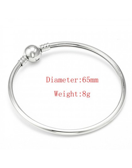 Wysokiej jakości 17-21cm posrebrzane wąż Chain Link bransoletka Fit europejskiej Charm bransoletka dla kobiet DIY tworzenia biżu