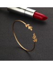 Tocona 4 sztuk/zestaw moda liść bohemy Knot ręcznie mankiet zawieszka charms z łańcuszkiem ogniwowym bransoletka Bangle dla kobi