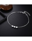 Crazy Feng elegancka bransoletka łańcuszkowa srebrne kolorowe koraliki gwiazdy Charm bransoletka dla kobiet wąż Link Chain brans