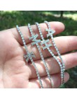 Micro Pave cyrkon list delikatna bransoletka z kamieniami 2020 nowy prosty uroczy pulseras mujer