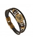 2019 nowych mężczyzna punk znaki zodiaku baran Leo bransoletka konstelacje urok mężczyzn bransoletki Virgo ryby wisiorek kobiety