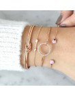 Moda złota bransoletka kobiety i bransoletki 2020 panie boho koło węzeł regulowana bransoletka kobieta moda biżuteria Drop shipp