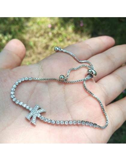 Micro Pave cyrkon list delikatna bransoletka z kamieniami 2020 nowy prosty uroczy pulseras mujer