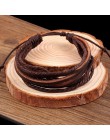 KYSZDL Hot sprzedam 100% ręcznie tkane biżuteria Wrap wielowarstwowe skórzane pleciona lina nadgarstek mężczyzn bransoletki i ba