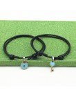 Kluczowa kłódka serce para bransoletka dla kobiet i mężczyzn Handmade Vintage Rope Chain regulowana biżuteria kochanków sparowan