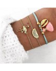 32 style Boho bransoletka słoń serce powłoki gwiazda księżyc łuk mapa bransoletka z kryształkami kobiety urok wesele biżuteria a