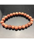 Ładna bransoletka z paciorkami Chakra mężczyzn 8mm z kamienia naturalnego lawa tygrysie oko matowy czarny onyks Healing koraliki