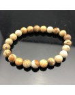 Ładna bransoletka z paciorkami Chakra mężczyzn 8mm z kamienia naturalnego lawa tygrysie oko matowy czarny onyks Healing koraliki