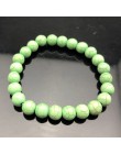 Ładna bransoletka z paciorkami Chakra mężczyzn 8mm z kamienia naturalnego lawa tygrysie oko matowy czarny onyks Healing koraliki