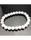 Ładna bransoletka z paciorkami Chakra mężczyzn 8mm z kamienia naturalnego lawa tygrysie oko matowy czarny onyks Healing koraliki