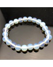 Ładna bransoletka z paciorkami Chakra mężczyzn 8mm z kamienia naturalnego lawa tygrysie oko matowy czarny onyks Healing koraliki