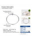 Pulseira 925 srebro bransoletka Femme Snowflake serce niebieskie oko Femme wąż łańcuch bransoletki i Bangles kobiety biżuteria