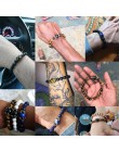 Charm bransoletka dla mężczyzn moda luksusowe antyczne korona wysokiej jakości tygrysie oko kamień bransoletki z koralików biżut