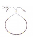 ZMZY styl boho Miyuki Delica koraliki bransoletki dla kobiet bransoletka przyjaźni biżuteria kolorowy amulet bransoletka Femme H