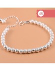 925 srebro gwiazda kwiatowa Charm bransoletka dla kobiet dziewczyn luksusowa marka serce śliczne Anklet biżuteria Pulseras Mujer