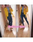 Aelegantmis jesień nowa krótka Faux miękka skórzana kurtka kobiety moda Zipper motocykl kurtka ze skóry sztucznej panie podstawo