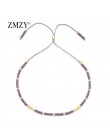 ZMZY styl boho Miyuki Delica koraliki bransoletki dla kobiet bransoletka przyjaźni biżuteria kolorowy amulet bransoletka Femme H