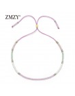 ZMZY styl boho Miyuki Delica koraliki bransoletki dla kobiet bransoletka przyjaźni biżuteria kolorowy amulet bransoletka Femme H