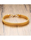 Vnox Vintage fajny podwójny łańcuszek bransoletki dla mężczyzn ze stali nierdzewnej Punk Cubic Chain męski Pulseira