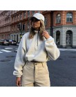 Hugcitar z długim rękawem zipper na szyję Faux lambswool krótkie bluzki 2018 jesień zima kobiety moda trwały płaszcz kurtka