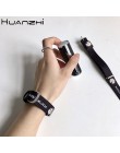 HZ 2020 fajny facet Punk Rainbow Canvas bransoletka regulowany Hip Hop Nylon pleciony pasek bransoletka dla kobiet Man para Part