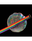 HZ 2020 fajny facet Punk Rainbow Canvas bransoletka regulowany Hip Hop Nylon pleciony pasek bransoletka dla kobiet Man para Part