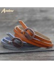 Anslow nowy projekt moda biżuteria hurtowych Vintage wielowarstwowe Wrap skórzana bransoletka dla kobiet mężczyzn 65cm prezent L