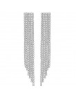 Minmin złoty/srebrny kolor bransoletki dla kobiet kryształ Rhinestone tenis Chain Link bransoletki bransoletki ślubne biżuteria 