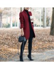 Zimowe płaszcze i kurtki damskie 2019 Plus rozmiar długi płaszcz wełniany ciepły koreański elegancki płaszcz w stylu Vintage kob