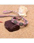 Moon girl brazylia Boho plecione bransoletki dla kobiet przyjaźń czeski Handweave Cotton Rope tanie etniczne urok Pulseras Drops