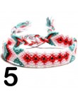 Moon girl brazylia Boho plecione bransoletki dla kobiet przyjaźń czeski Handweave Cotton Rope tanie etniczne urok Pulseras Drops