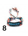 Moon girl brazylia Boho plecione bransoletki dla kobiet przyjaźń czeski Handweave Cotton Rope tanie etniczne urok Pulseras Drops