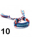 Moon girl brazylia Boho plecione bransoletki dla kobiet przyjaźń czeski Handweave Cotton Rope tanie etniczne urok Pulseras Drops
