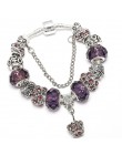 TOGORY New Fashion Grystal & Glass słonecznik Dangles Charm bransoletka Fit wąż łańcuch DIY delikatna bransoletka dla damska biż