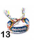 Moon girl brazylia Boho plecione bransoletki dla kobiet przyjaźń czeski Handweave Cotton Rope tanie etniczne urok Pulseras Drops