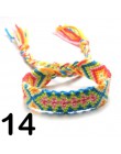 Moon girl brazylia Boho plecione bransoletki dla kobiet przyjaźń czeski Handweave Cotton Rope tanie etniczne urok Pulseras Drops
