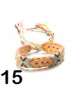 Moon girl brazylia Boho plecione bransoletki dla kobiet przyjaźń czeski Handweave Cotton Rope tanie etniczne urok Pulseras Drops